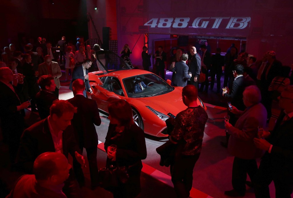 Ferrari 488GTB UK launch