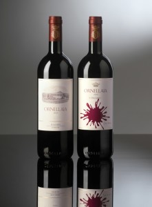 Ornellaia 2012 L'Incanto - classic and John Armleder's label