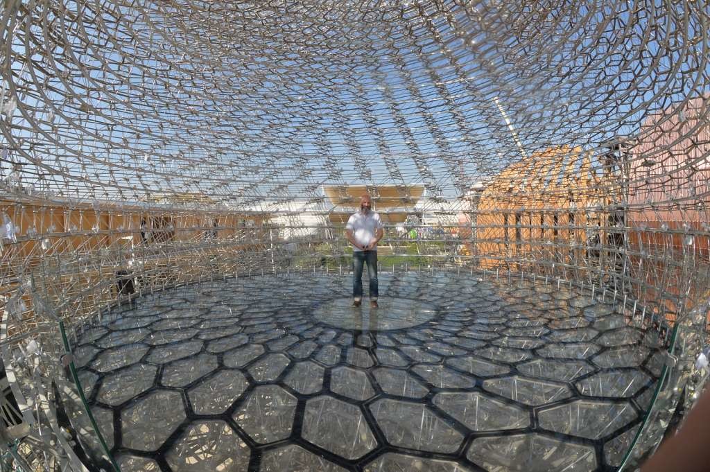 Wolfgang Buttress at UK Pavilion_ courtesy of UKTI
