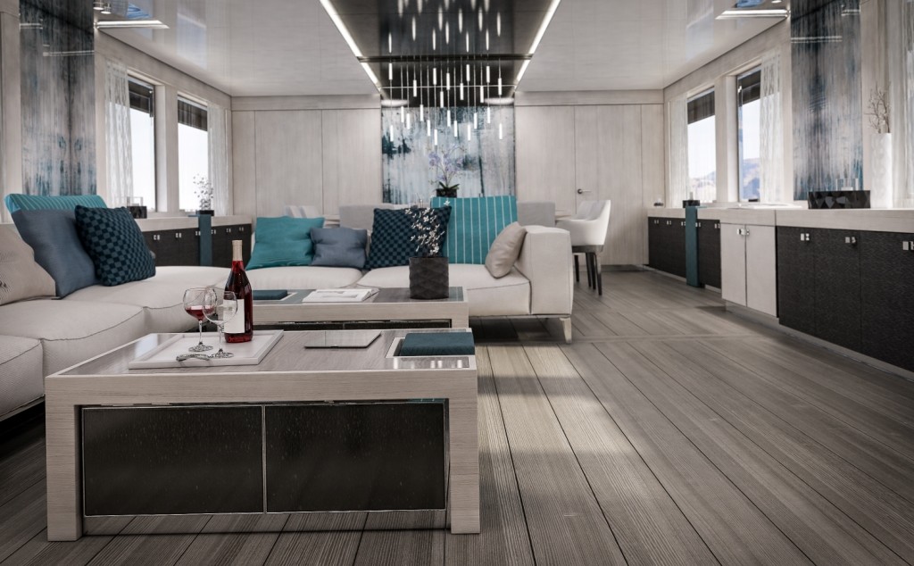 Heesen 38m NINA_Main Saloon