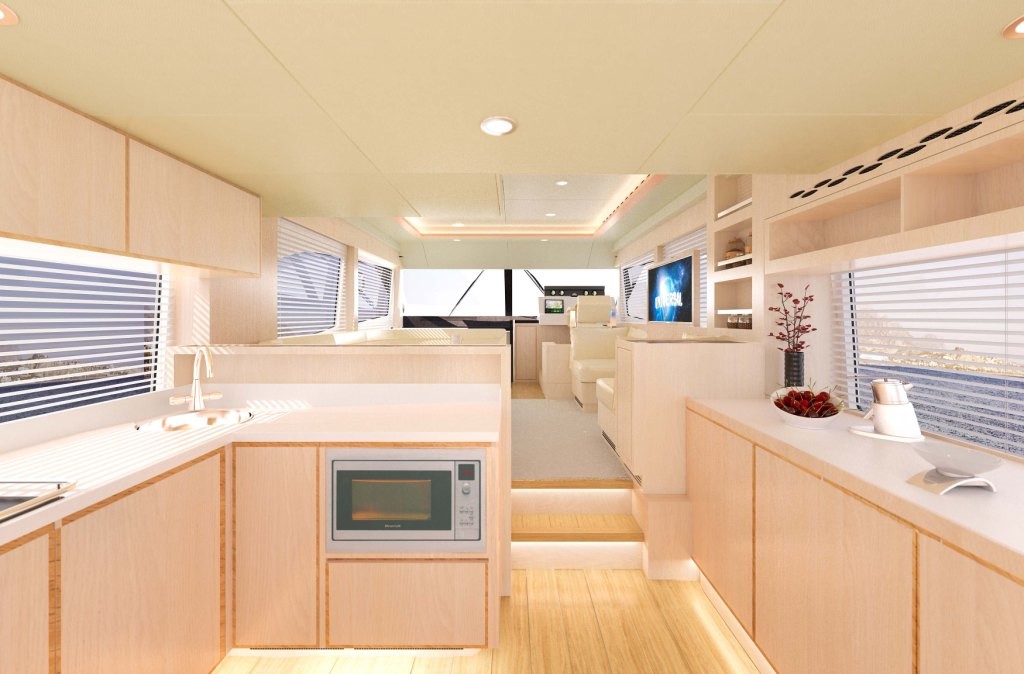 Nomad 55 Galley