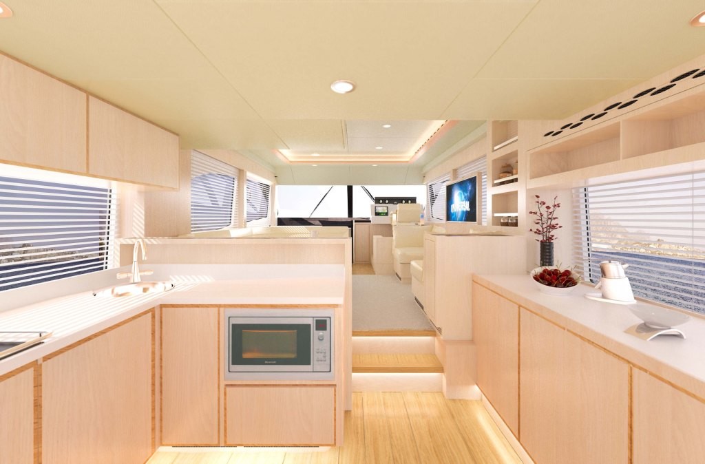 Nomad 55 Galley