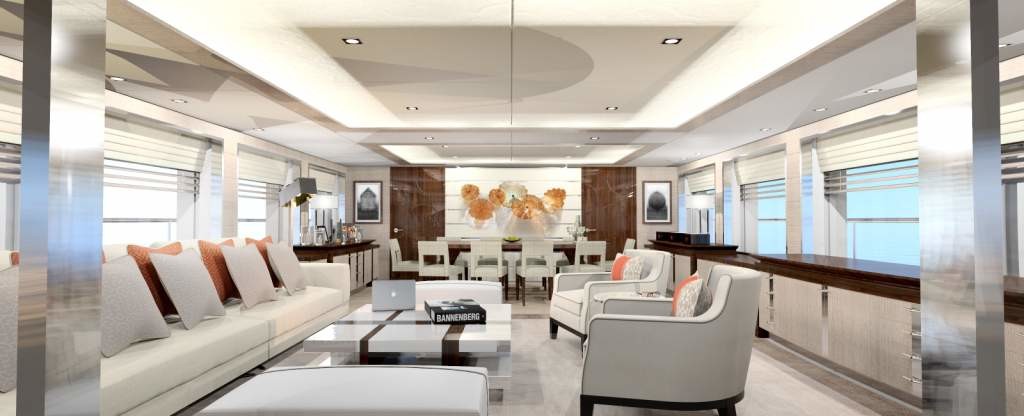 Benetti FB803 Blake, Main Salon