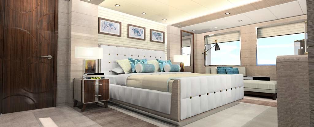 Benetti FB803 Blake, Master Cabin