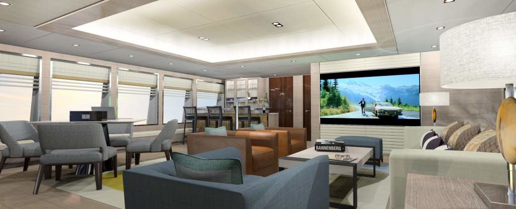 Benetti FB803 Blake, Sky Lounge