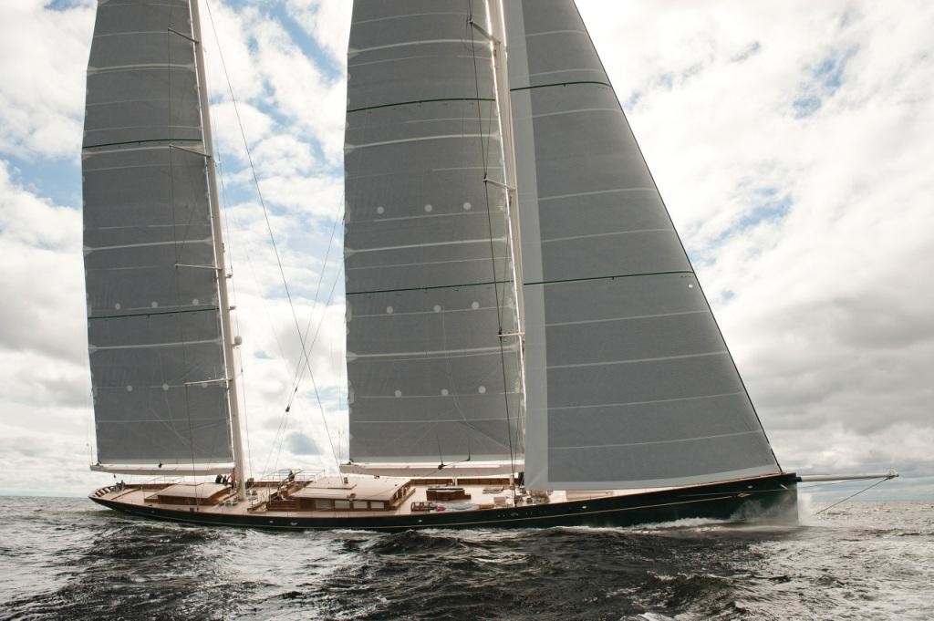 Classic Design 263 - 220’ Hetairos designed by Reichel/Pugh. Photo courtesy of Baltic Yachts