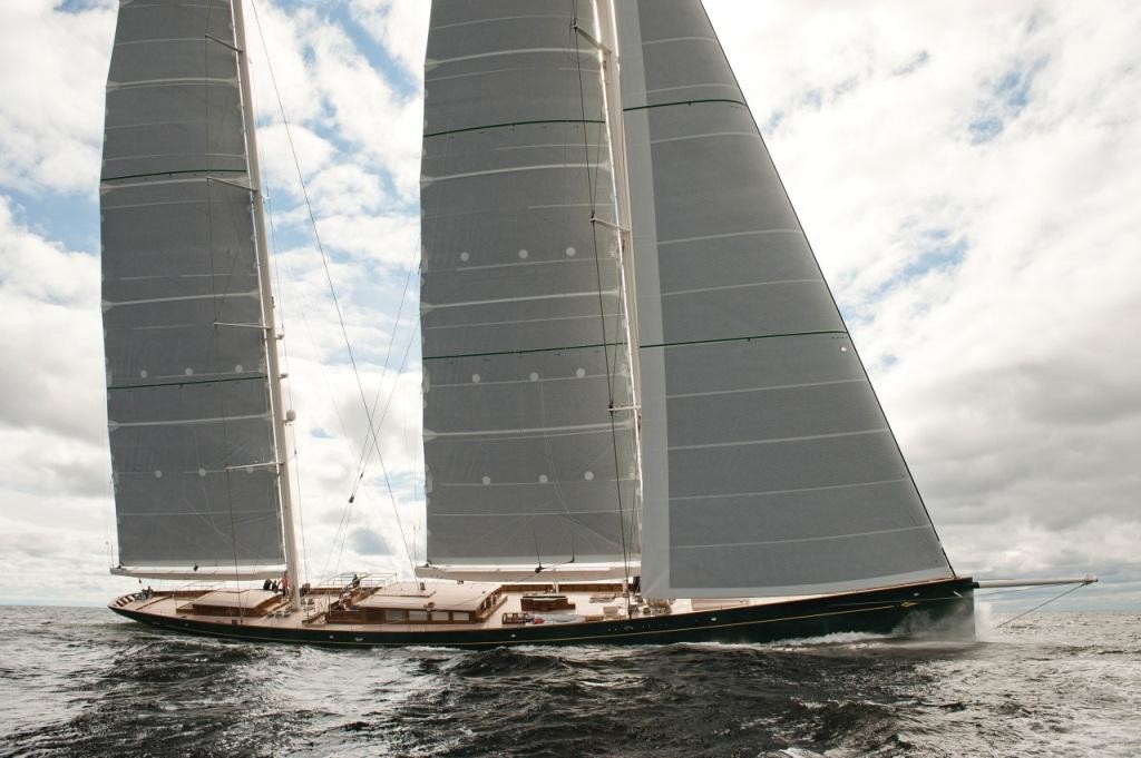 Classic Design 263 - 220’ Hetairos designed by Reichel/Pugh. Photo courtesy of Baltic Yachts