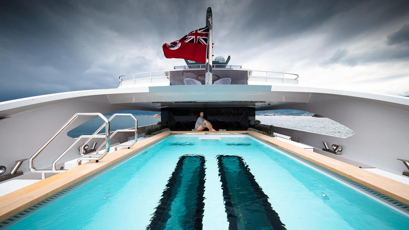 best superyacht pools