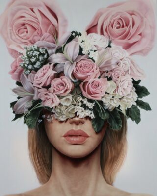 David Uessem, 2021, Make me feel, Oil on canvas, 180x140cm